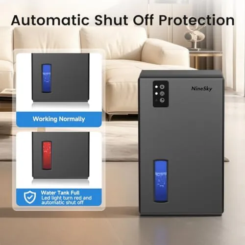 The Dehumidifiers for Home, 1000 Sq.Ft Dehumidifier with 95oz Water Tank compared in context