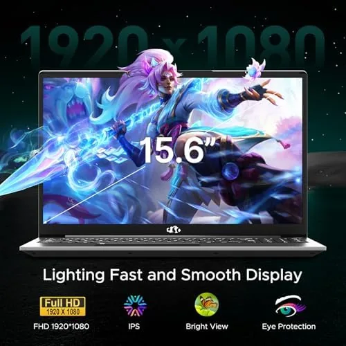 Close look at the NIMO 15.6" AI Ready Gaming Laptop, 2026 Edition AMD Ryzen build quality