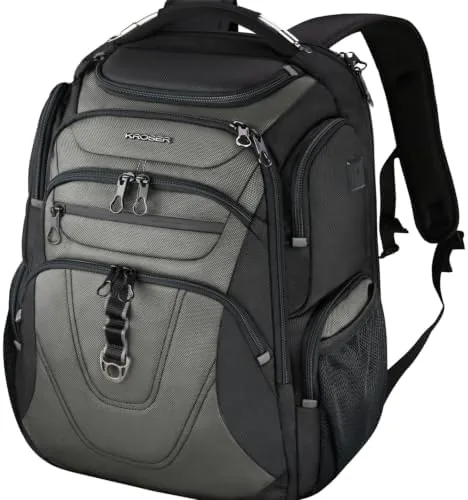 KROSER Travel Laptop Backpack 18.4 Inch XXXL Computer Backpack for Men | TSA Friendly Review: Tested and Rated