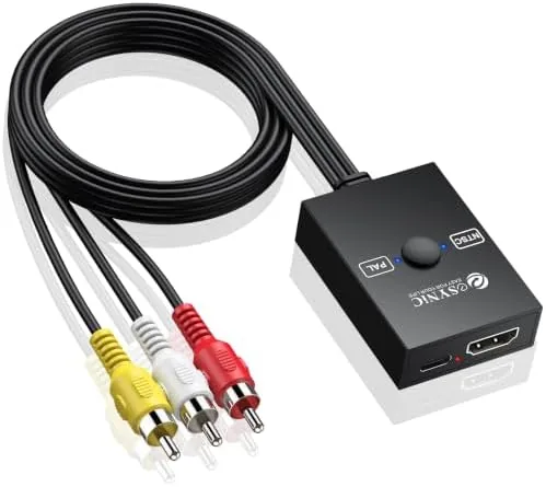 Overview of the eSynic Professional HDMI to AV Converter for Fire Stick Roku