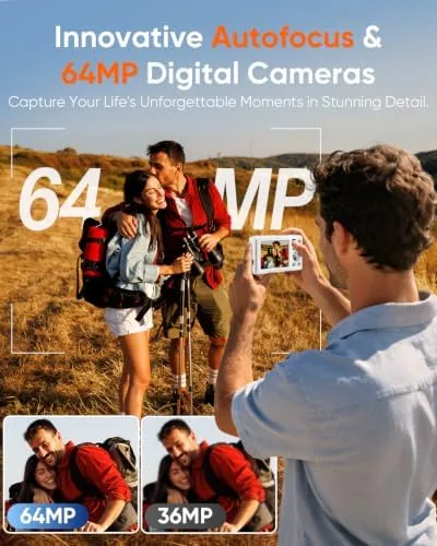 The camera recording 4K video at a summer travel location