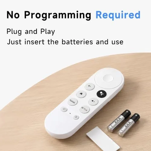 The G9N9N Voice Remote Control Compatible with Chromecast 4k Snow | compared in context