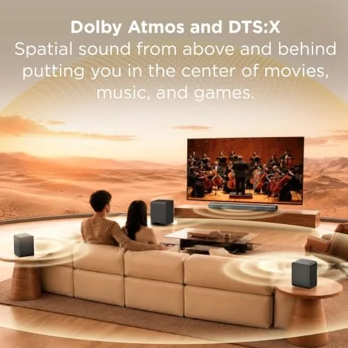 The TCL S65K S Series 5.1 Channel Soundbar System with Dolby in real use