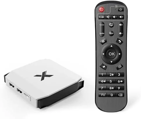 Overview of the Android TV Box 12.0 with Miracast, 4GB 32GB 4K Media