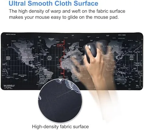 The Professional Large Mouse Pad,31.5 x 11.8 in Extended Gaming Mouse in real use