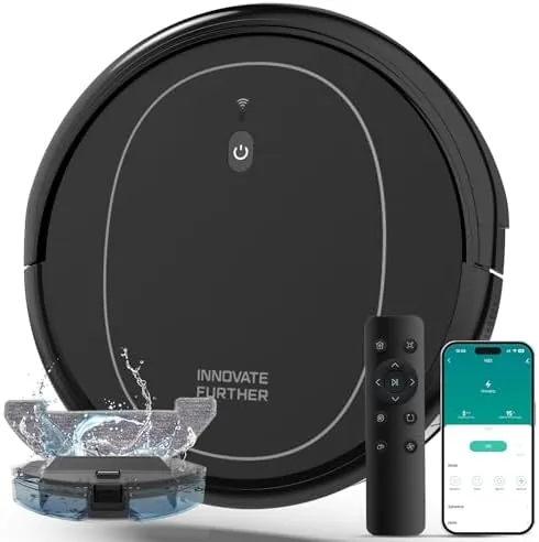 Robot Vacuum and Mop Combo Review: 5000Pa Suction With Self-Charging Smarts
