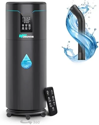 Humidifiers for Large Room Home Bedroom 2000 sq.ft. 17L/4.5Gal Large Humidifier with Extension Tube Review: Tested and Rated