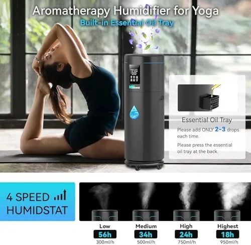 The Humidifiers for Large Room Home Bedroom 2000 sq.ft. 17L/4.5Gal Large in real use