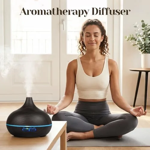 The Hanolly Essential Oil Diffuser for Home 500ML | Aromatherapy Diffuser in real use
