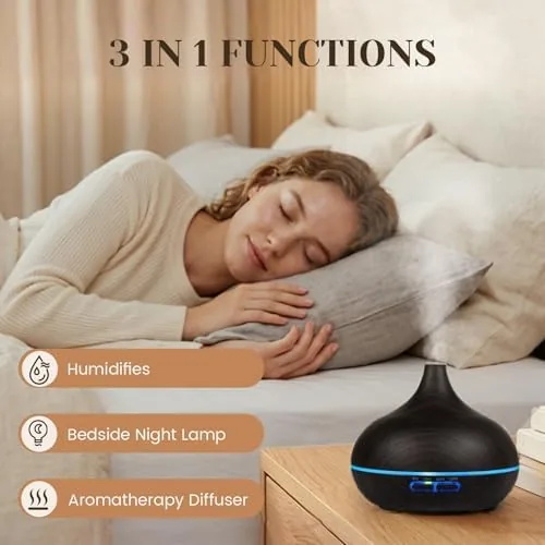 The Hanolly Essential Oil Diffuser for Home 500ML | Aromatherapy Diffuser compared in context