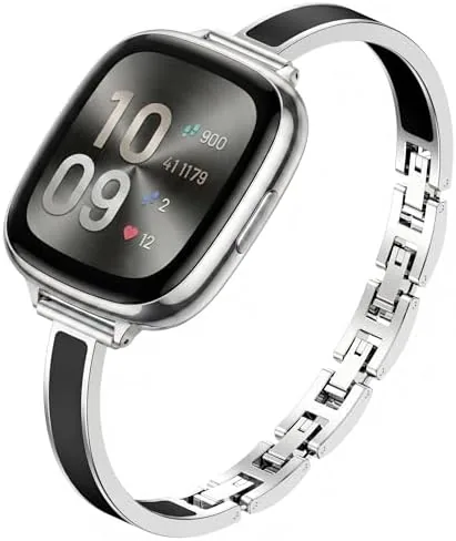 Mosonio Slim Elegant Band for Fitbit Versa 4/Versa 3/Sense 2/Sense Women | Dressy Metal+ Review: Tested and Rated