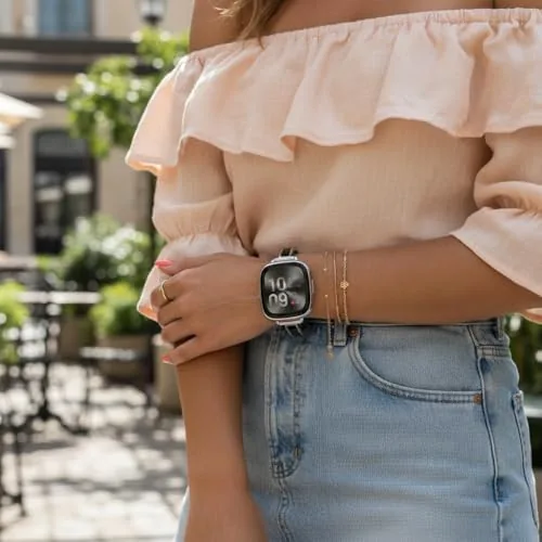 The Mosonio Slim Elegant Band for Fitbit Versa 4/Versa 3/Sense 2/Sense compared in context