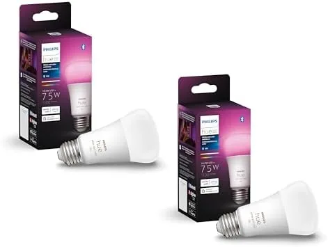 Overview of the Philips Hue Smart 75W A19 LED Bulb - White and