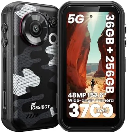 FOSSIBOT F116 Pro Unlocked 5G Mini Rugged Smartphone, 4" 120Hz Pocket Small Cell Phone Review: Tested and Rated
