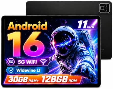 Overview of the 2026 Latest 11 Inch Android 16 Tablet, Tablet with 30GB