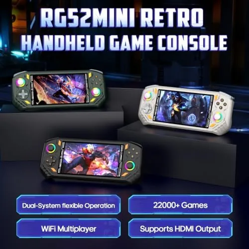 Close up of the D pad and action buttons on the RG56PRO