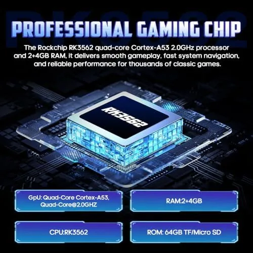 An action platformer running on the RG56PRO during play
