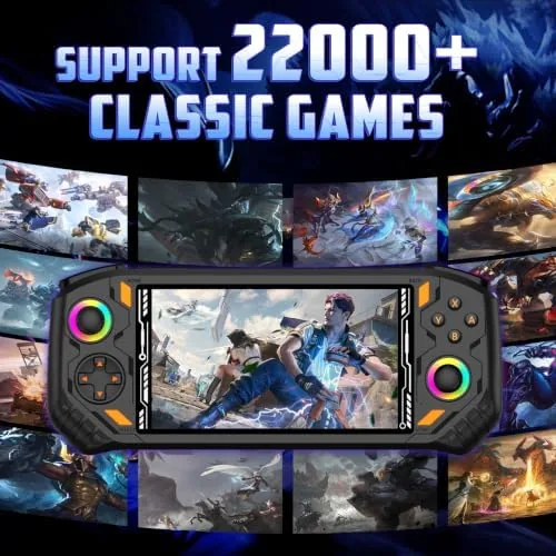 The RG56PRO connected to a television via HDMI showing a game on the big screen