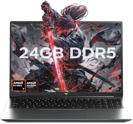 KAIGERR 2026 Gaming Laptop, 24GB DDR5 512GB NVMe SSD Laptop Computer with AMD Ryzen Review: Tested and Rated