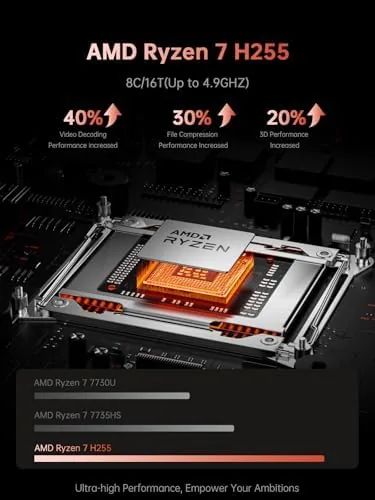 Close look at the KAIGERR 2026 Gaming Laptop, 24GB DDR5 512GB NVMe SSD Laptop build quality