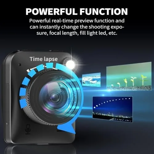 The 【2026 Upgraded】 4K Time Lapse Camera Outdoor Construction Plant Weather in real use
