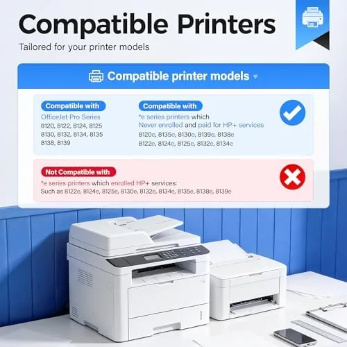 Close look at the 923e Ink Cartridges 4-Pack High Yield with chip Replacement for build quality