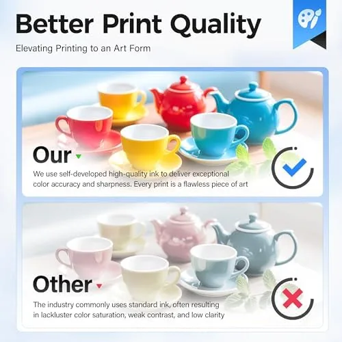 The 923e Ink Cartridges 4-Pack High Yield with chip Replacement for compared in context