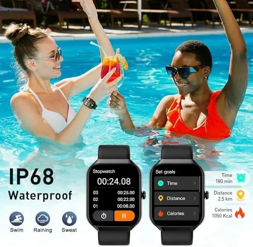 Testing the Smart Watch(Answer/Make Call), 1.96" HD Smartwatch for Men Women, 2026 over two weeks