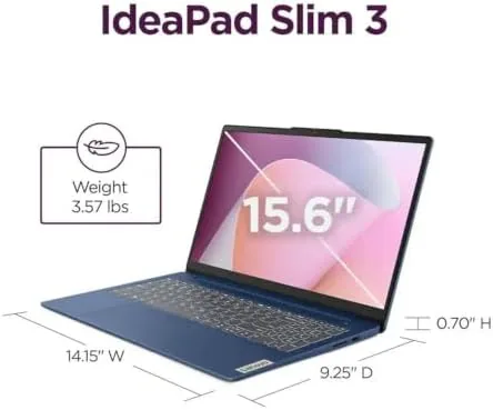 The Lenovo IdeaPad Slim 3 • 15.6" FHD Business Laptop • compared in context