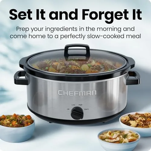Close up of the control dial and the removable ceramic crock