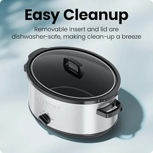 The Chefman slow cooker next to a programmable cooker and a multicooker
