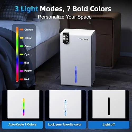 The 98 OZ Small Dehumidifier for Home 1000 Sq Ft, Quiet compared in context