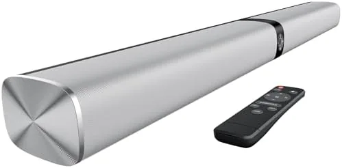 Overview of the Sound Bar for Smart TV, 80W Soundbar with Bluetooth/ARC/Opt/AUX Connect