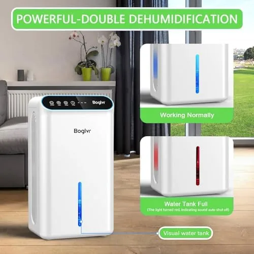 The Dehumidifier for Home (Deep White) in real use