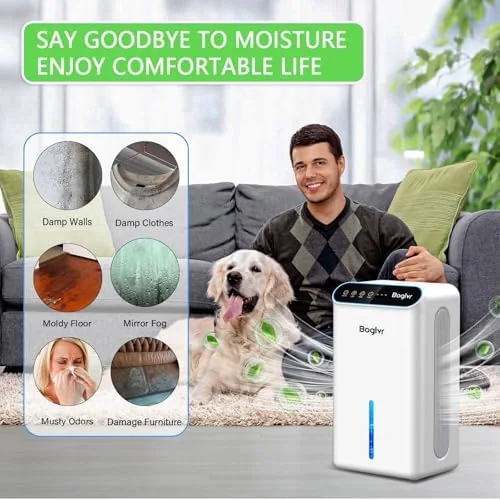 Testing the Dehumidifier for Home (Deep White) over two weeks