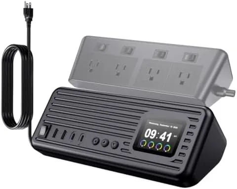 Surge Protector Power Strip with Control Switch, Multi Plug Extension Cord | HD Display Review: Tested and Rated