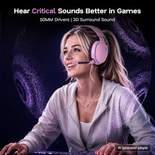 The headset worn during a multiplayer session