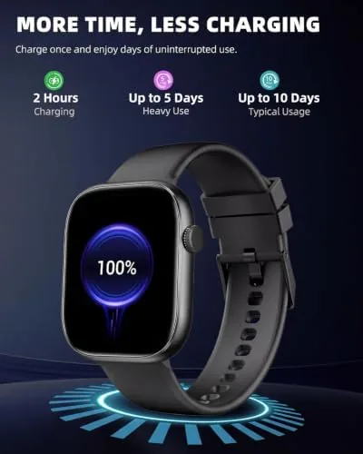 The watch worn overnight for sleep tracking