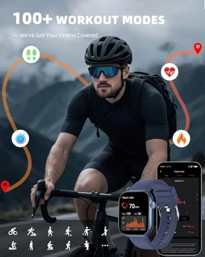 The Smart Watch for Women Men, Fitness and Sleep Trackers with in real use