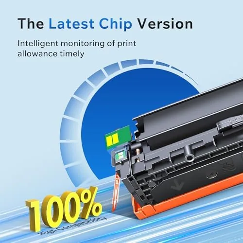 Close look at the 218A 218X Toner Compatible for HP 218X Toner Cartridges 4 build quality