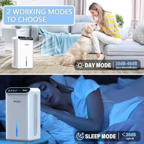 The Dehumidifier for Home up to 1000 Sq.Ft, 98oz Small Quiet compared in context