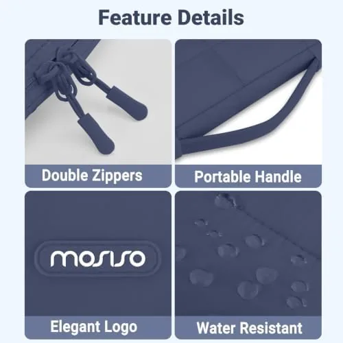 The MOSISO 360 Protective Laptop Case 13 inch, Laptop Sleeve Bag compared in context
