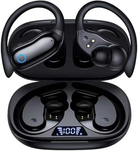 Overview of the GNMN Active Noise Cancelling Ear Buds Wireless Earbuds 96hrs Playback