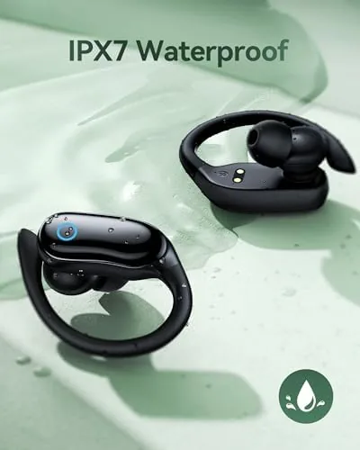 Another view of the GNMN Active Noise Cancelling Ear Buds Wireless Earbuds 96hrs Playback