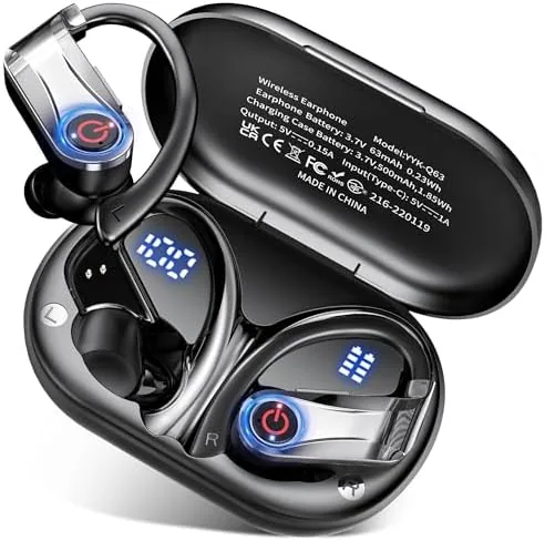 Overview of the Bluetooth 6.1 Headphones True Wireless Earbuds 120hrs Playtime Wireless Charging