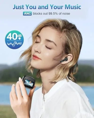 Close look at the ZIUTY Wireless Earbuds Bluetooth Headphones, Ear Buds with Touch Screen build quality