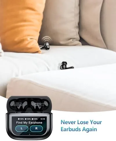 Another view of the ZIUTY Wireless Earbuds Bluetooth Headphones, Ear Buds with Touch Screen