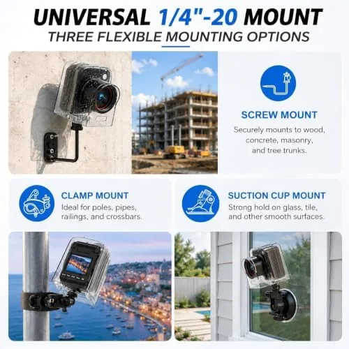 The Time Lapse Camera WiFi 4K Timelapse Camera Construction Long Battery compared in context