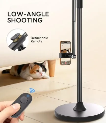 The Overhead Phone Stand for Video Recording, Floor Stand Heavy Duty compared in context