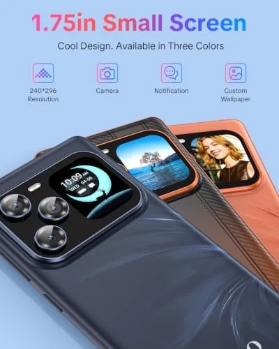 Close look at the W & O Unlocked Phones with 6.67" FHD+ Curved Display build quality